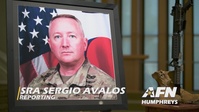 Sgt. Maj. Jeremy Sims Memorial Ceremony