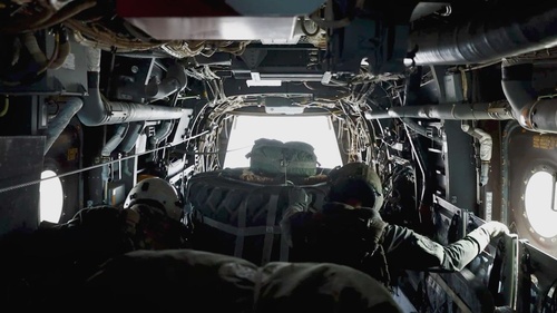 Reel: MRF-D 24.3 Marines rehearse air delivery from MV-22B Osprey
