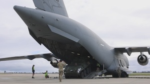 B-Roll: Marines with 1st LAR Bn. arrive to Australia for Rapid Deployment Exercise