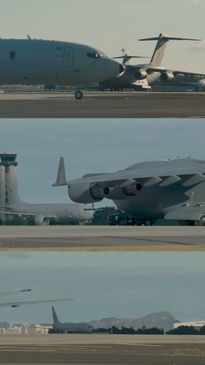 Royal Australian Air Force P-8A aircraft arrive at JBPPH for RIMPAC24