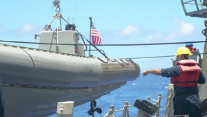 USS William P. Lawrence, HMCS Vancouver participate in small boat operations during RIMPAC 2024