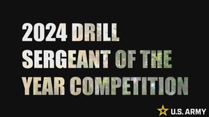 2024 Drill Sergeant of the Year Video