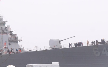 USS Carney visits Naval Station Newport, Rhode Island