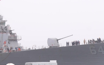 USS Carney Visits Newport, Shares Warfighting Experiences