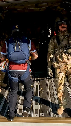 Navy Parachute Team Kicks off MLS Match in Colorado