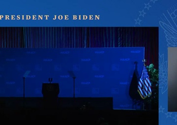 President Biden Delivers Remarks During the 115th NAACP National Convention