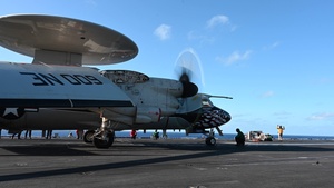 USS Carl Vinson (CVN 70) aircraft launch and recovery