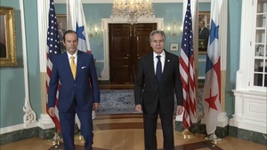 Secretary of State Antony J. Blinken meets with Panamanian Foreign Minister Javier Vasquez