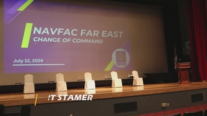 NAVFAC Far East Change of Command