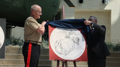 U.S. Mint and Marine Corps Heritage Foundation Unveil the New Trio of Marine Corps Commemorative Coins