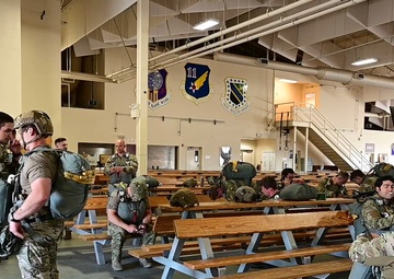 TACP Static Line Jump from a C-130