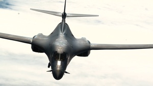 Bomber in-air refueling at RIMPAC 2024