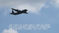 New era lands at Youngstown ARS with C-130J arrival
