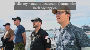 Holy Helo - Chaplains' visit to HMCS Vancouver