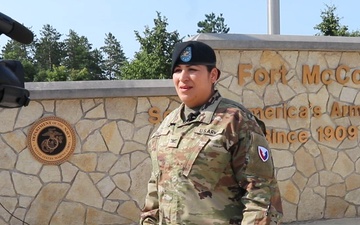 Fort McCoy Garrison commander gives first interview after taking charge after change of command ceremony