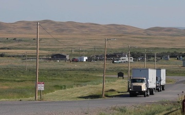 Blackfeet Tribal Health Operation Walking Shield Troops Arriving