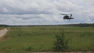 FLNG Soldiers Conduct Multi-Unit Air Movement at XCTC