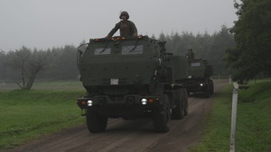 U.S. Soldiers train loading practice ammunition pods into HIMARS: B-ROLL