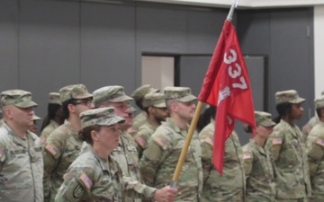 337th Engineer Battalion change of command