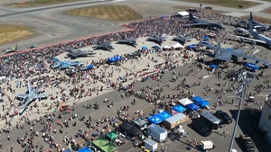 Arctic Thunder Open House Timelapse from Air Traffic Control Tower