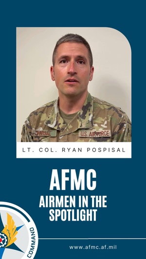 Why I Serve Shout-Out - Lt. Col. Ryan Pospicsal