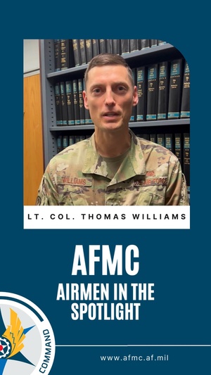 Why I Serve Shout-Out - Lt. Col. Thomas Williams