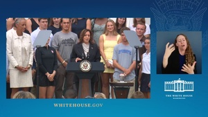 Vice President Harris Hosts NCAA Sports Day at the White House