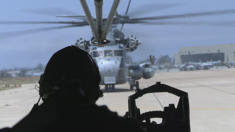 DVIDS - Video - B-roll: HMH-466 supports Expeditionary Operations Training Group