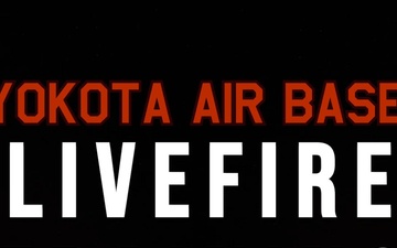 Yokota Air Base Live Fire Training