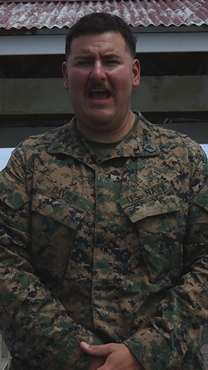 U.S. Marines and Sailors Thankful to Support Humanitarian Aid Efforts in Chuuk
