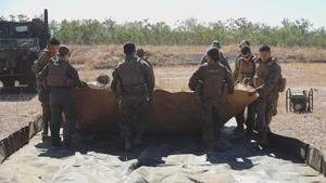 B-Roll: MRF-D 24.3 Marines establish FARP during Exercise Predator’s Run 24