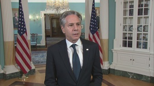 Secretary Blinken takes questions from the press