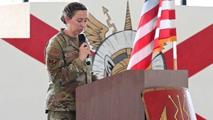 The 325th SFS hosts MWD Sunny retirement ceremony
