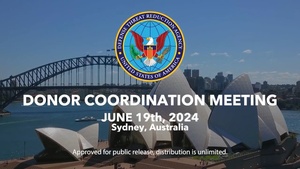 DTRA Security Donor Coordination Meeting 2024 in Sydney, Australia