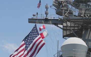 USS Ronald Reagan (CVN 76) arrives at San Diego