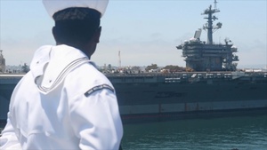 USS Ronald Reagan (CVN 76) arrives at San Diego