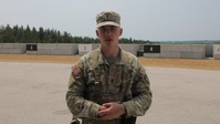 303rd Military Police Company conduct M249 SAW light machine gun qualification range