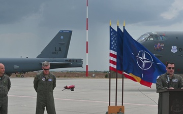 Historic Display of U.S. Air Force B-52H Stratofortress Strengthens NATO Ties