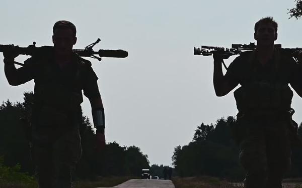 173rd Snipers Compete in the 2024 Danish International Sniper Competition
