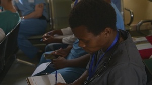 BROLL U.S. Soldier builds relationships with Burundi medical professionals during MEDREX