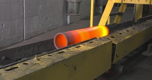 Heated and Shaped Billet Heading to Inspection