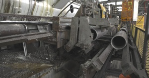 Cooled Billets Moving to Cold Inspection