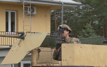 Task Force Pegasus Conducts Table III-VI Mounted Machine Gun Qualification