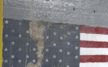 American Flag Graffiti