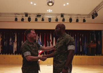 5th ANGLICO Sgt. Maj. Appointment Ceremony