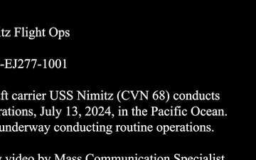 USS Nimitz Flight Operations