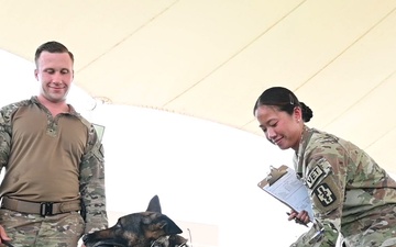 U.S. Army Vet Services Support 379th ESFS MWD Clinic