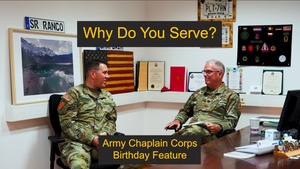 249th Army Chaplain Corps Birthday Feature: Why Do You Serve?