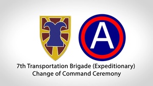 7th TBX Change of Command