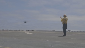 B-Roll: 3rd MAW Marines complete flight deck qualifications aboard USS Tripoli